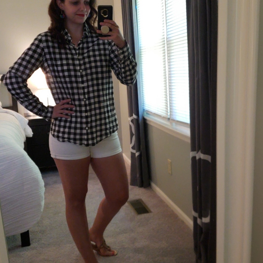 Gingham Blouse